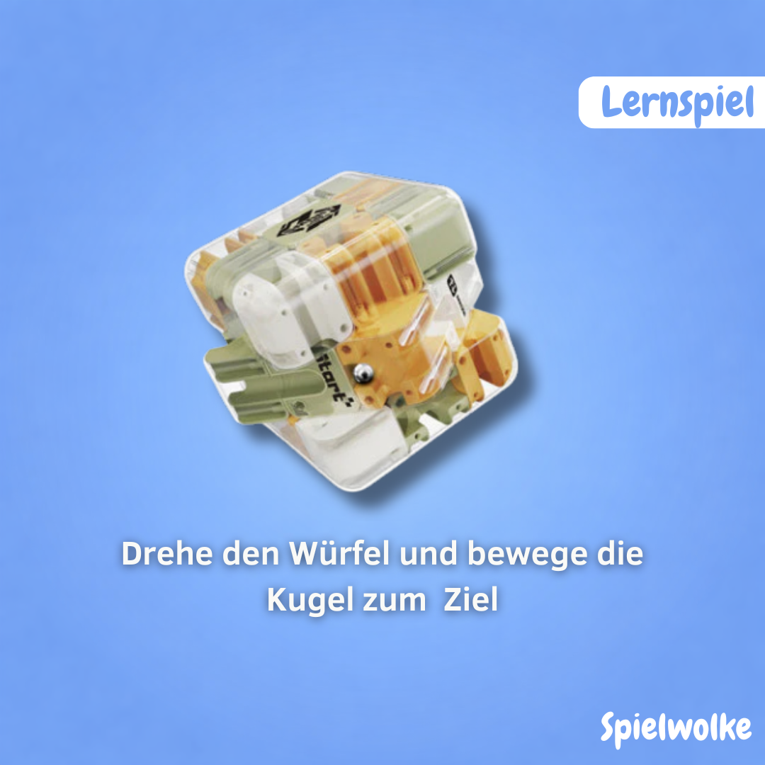 3D-Würfel-Labyrinth aus der Nähe – Material und Verarbeitung