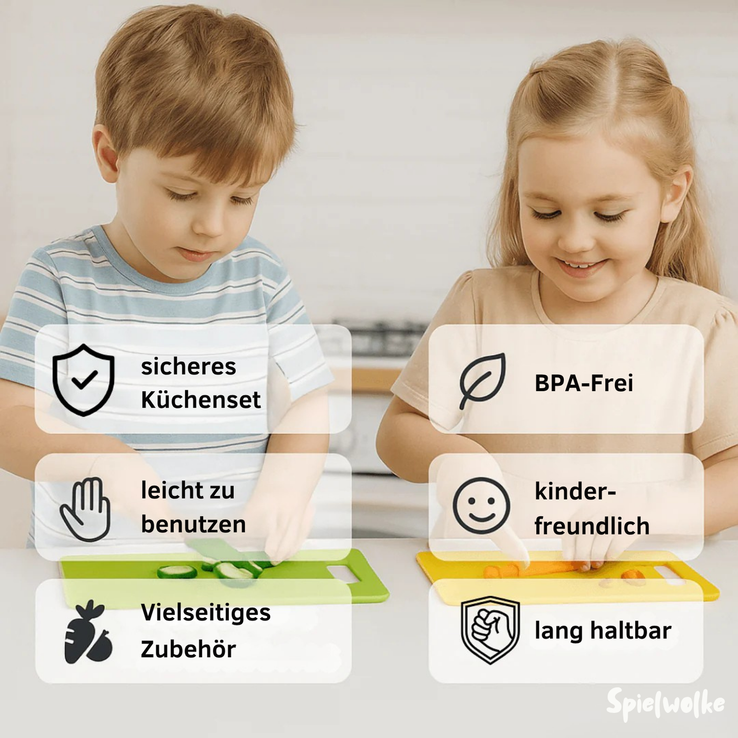 Sicheres Küchenset – für kleine Gourmet Köche