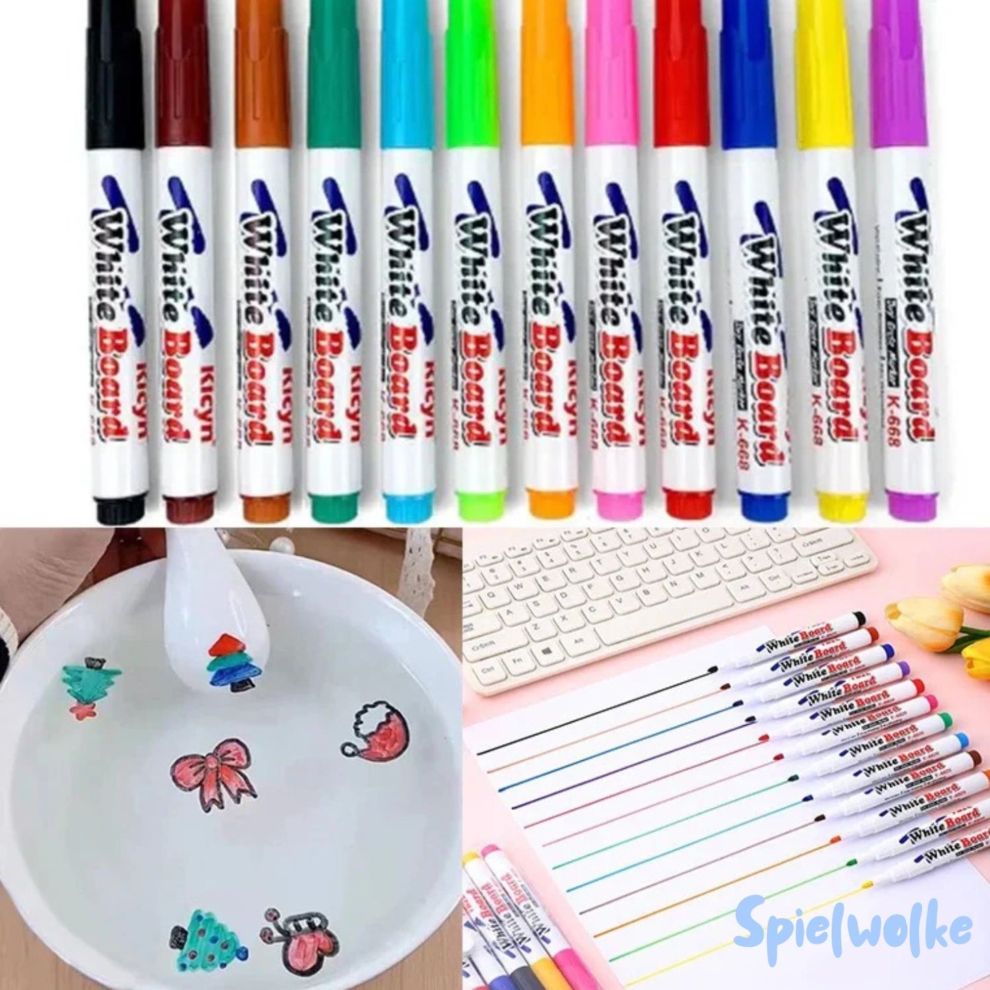 Magische Wasser-Malstifte – Kreativer Spielspaß, ideal als Geschenk