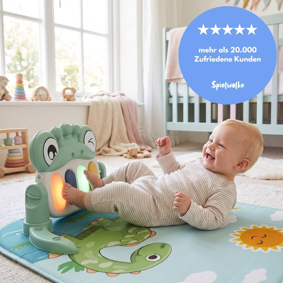 Baby-Spielmatte mit Klavier mehr als 20.000 zufriedene Kunden bei Spielwolke