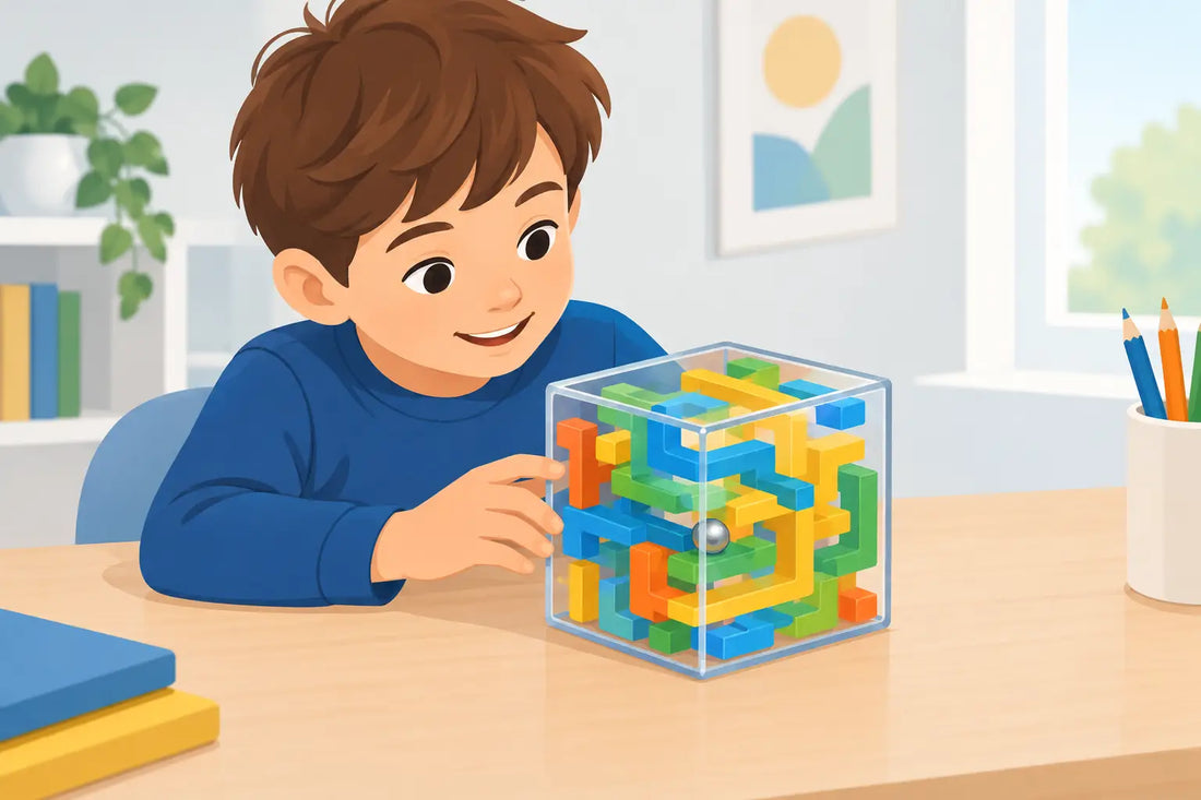 3D Würfel Labyrinth für Kinder: Clever spielen