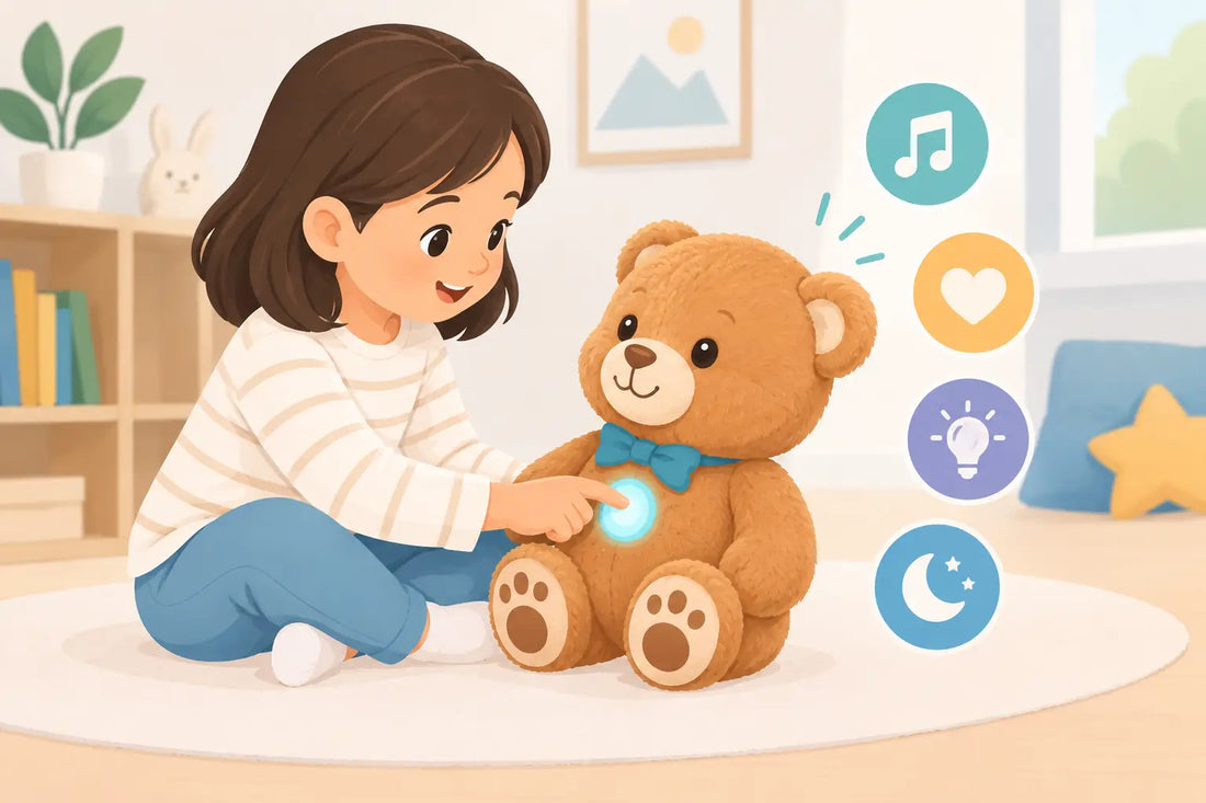 Interaktives Plüschtier für Kinder richtig wählen