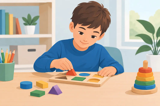 Lernspielzeug für Konzentration bei Kindern