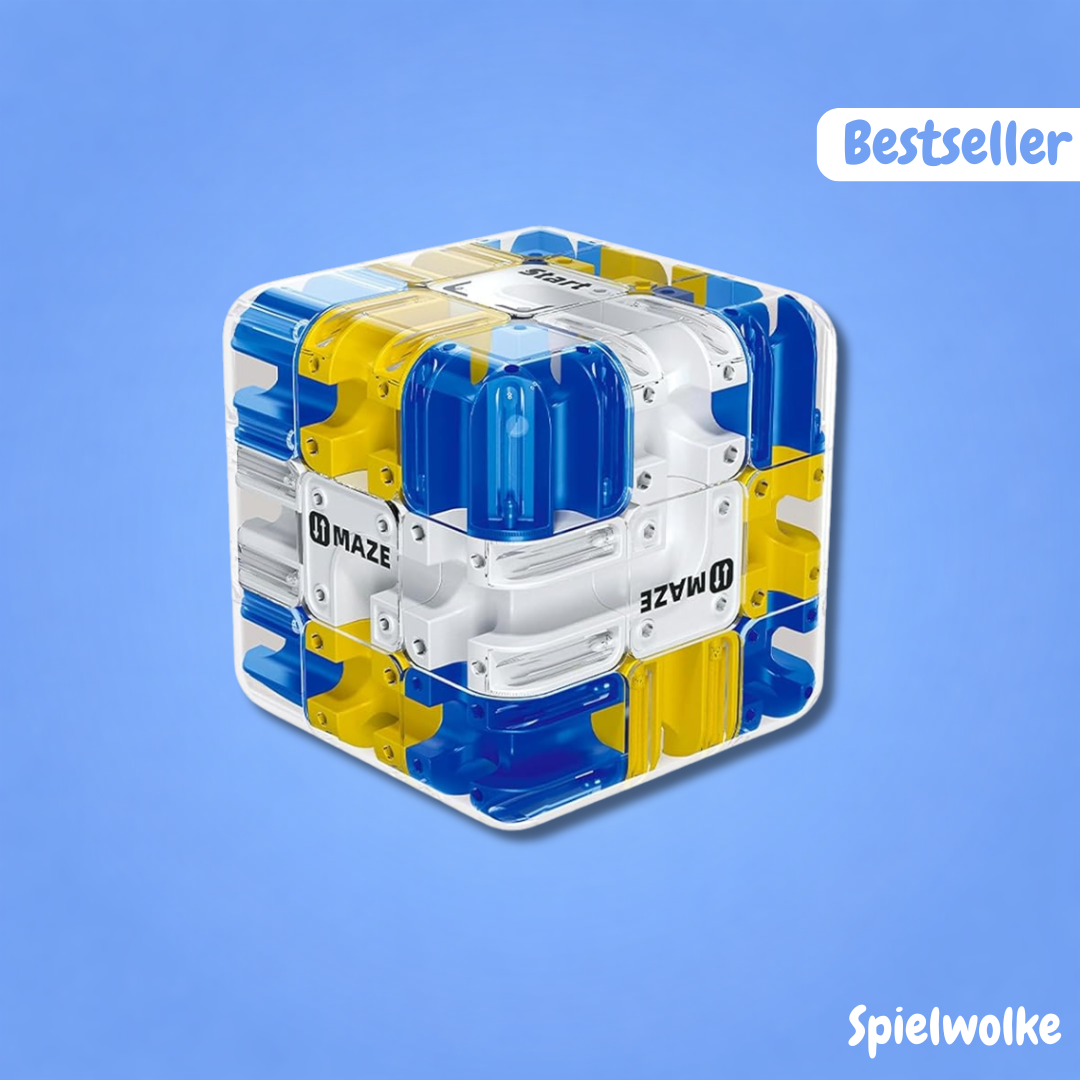 3D Würfel-Labyrinth Spiel