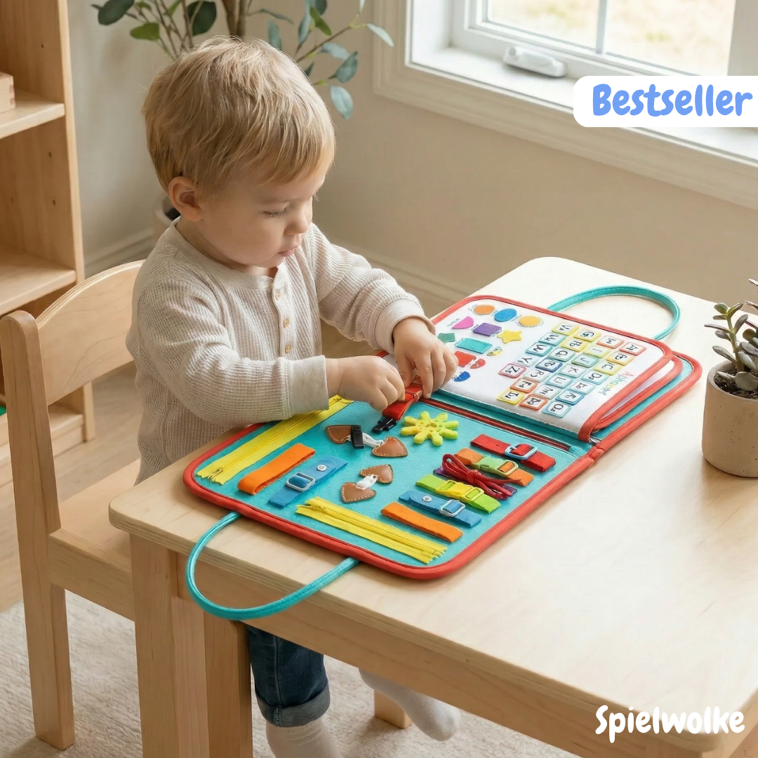 Montessori Lern und Spiel Buch Kinder spielerisch lernen