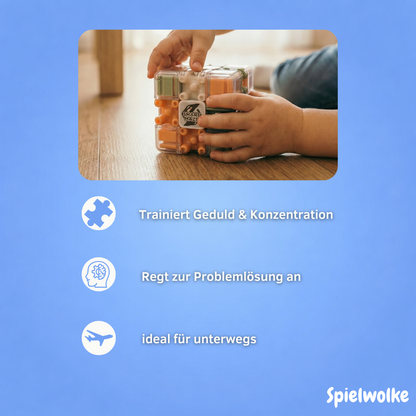 3D Würfel-Labyrinth Spiel