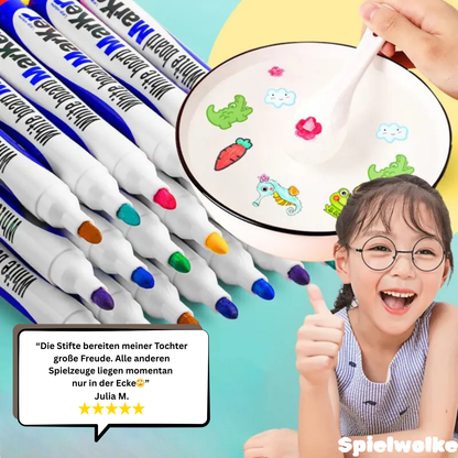 magische Stifte - im Wasser malen