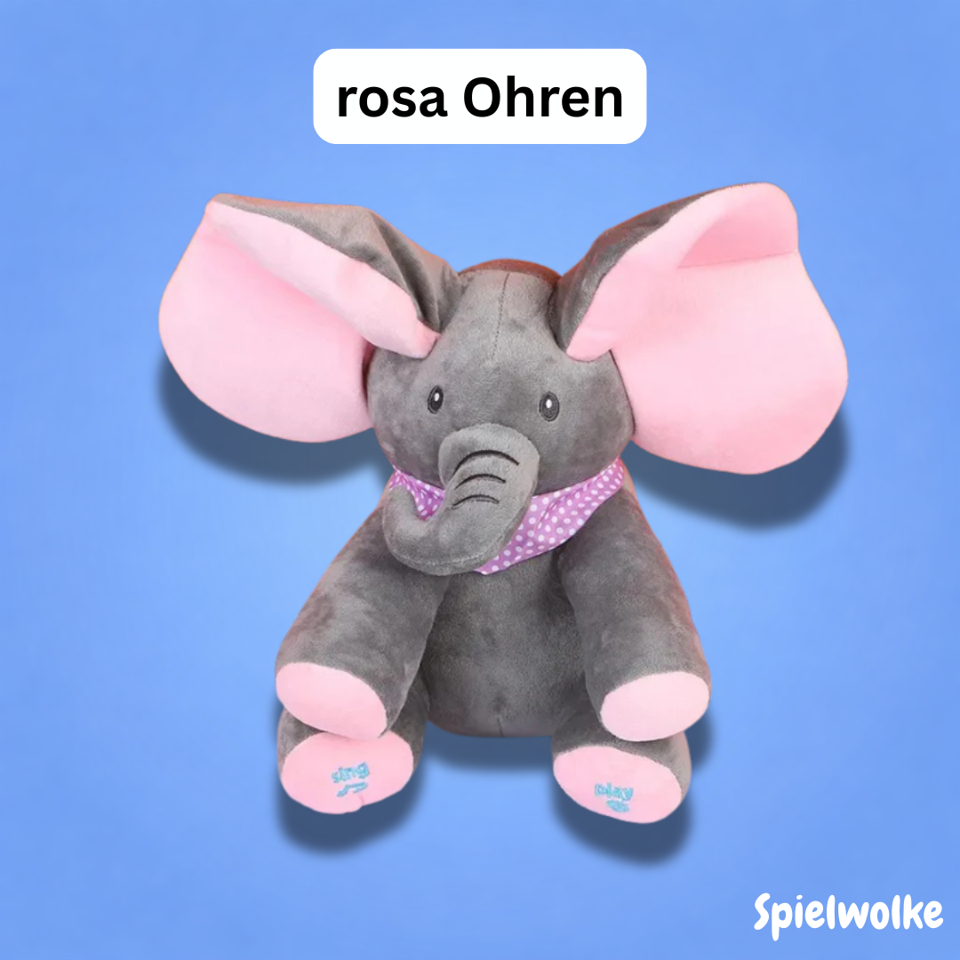 Guck-guck-Elefant – Interaktives Plüschtier