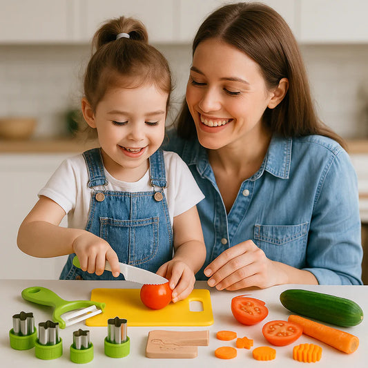Sicheres Küchenset – für kleine Gourmet Köche