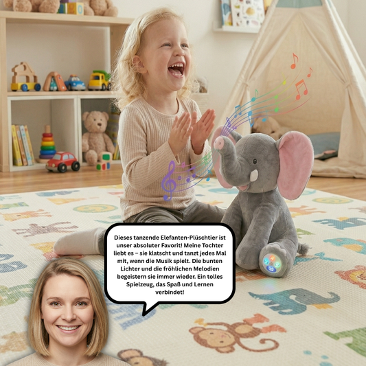 Guck-guck-Elefant – Interaktives Plüschtier