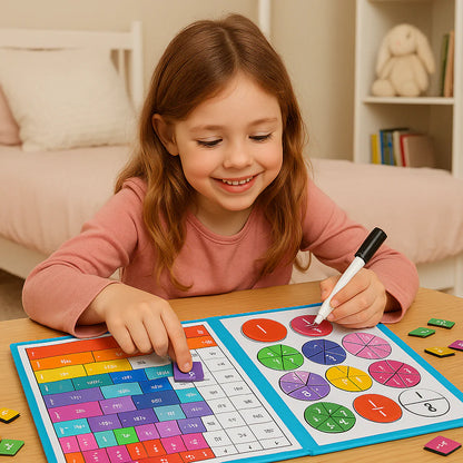 magnetisches Mathebuch - spielerisch Mathe lernen