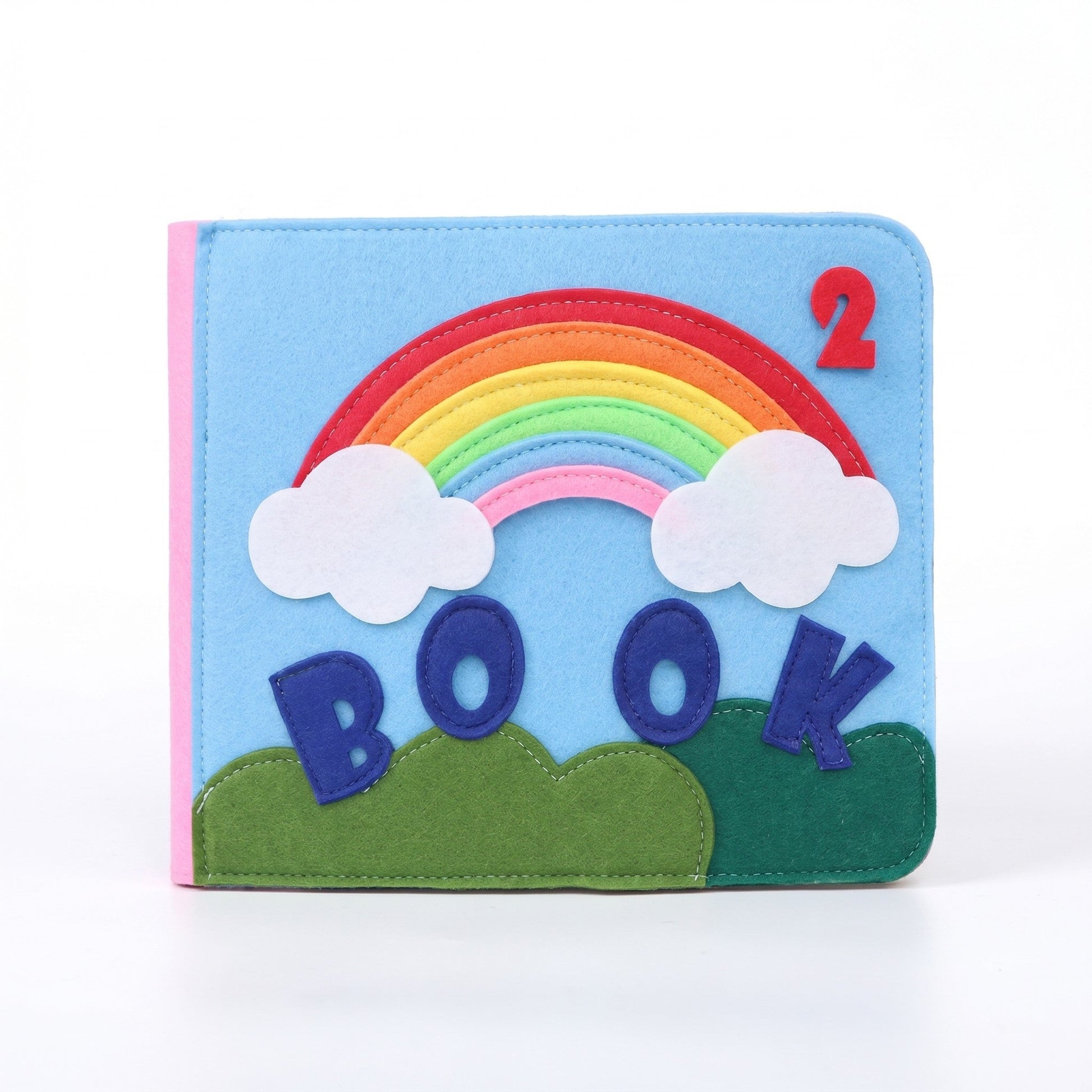 Montessori-Filzbuch Produktansicht auf weissem Hintergrund