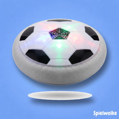 Schwebender Fußball mit LED-Lichtern und Schaumrand für drinnen