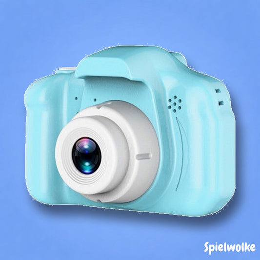 Blaue Kinderkamera, digitale Mini-Kamera für kleine Fotografen