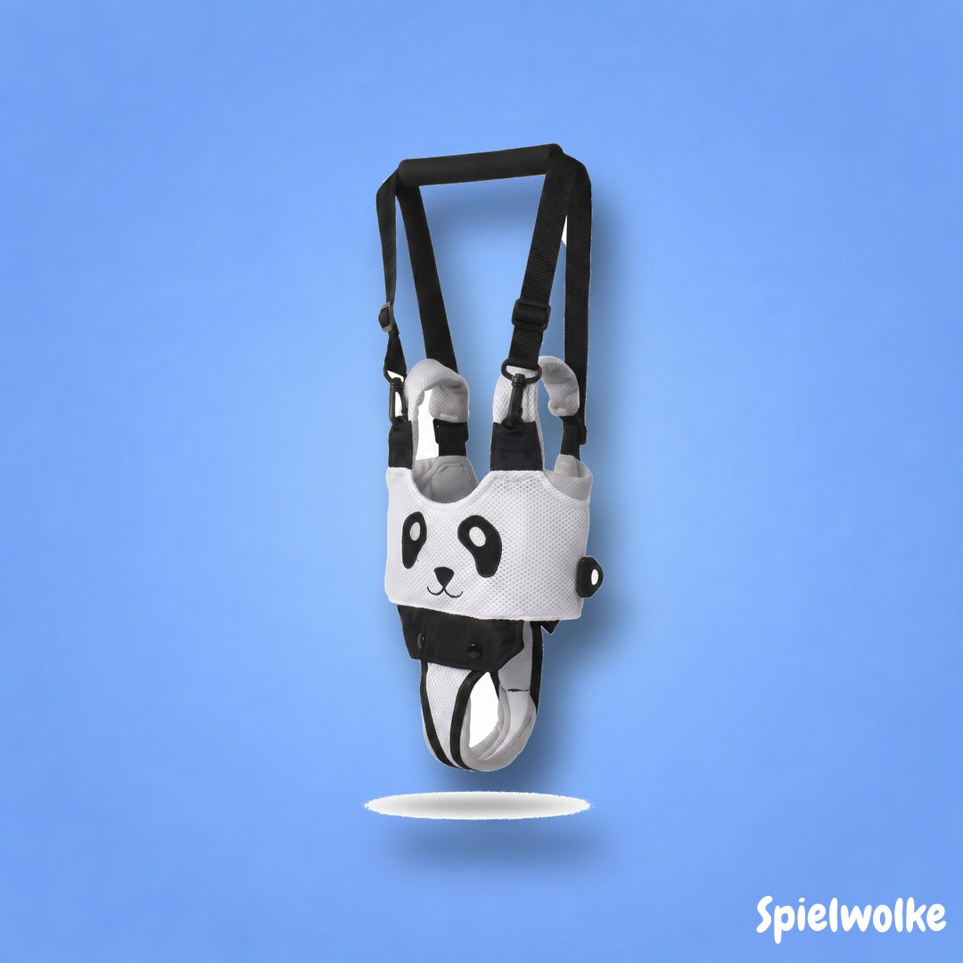 Baby-Lauflernhilfe mit Panda-Design und Haltegriffen