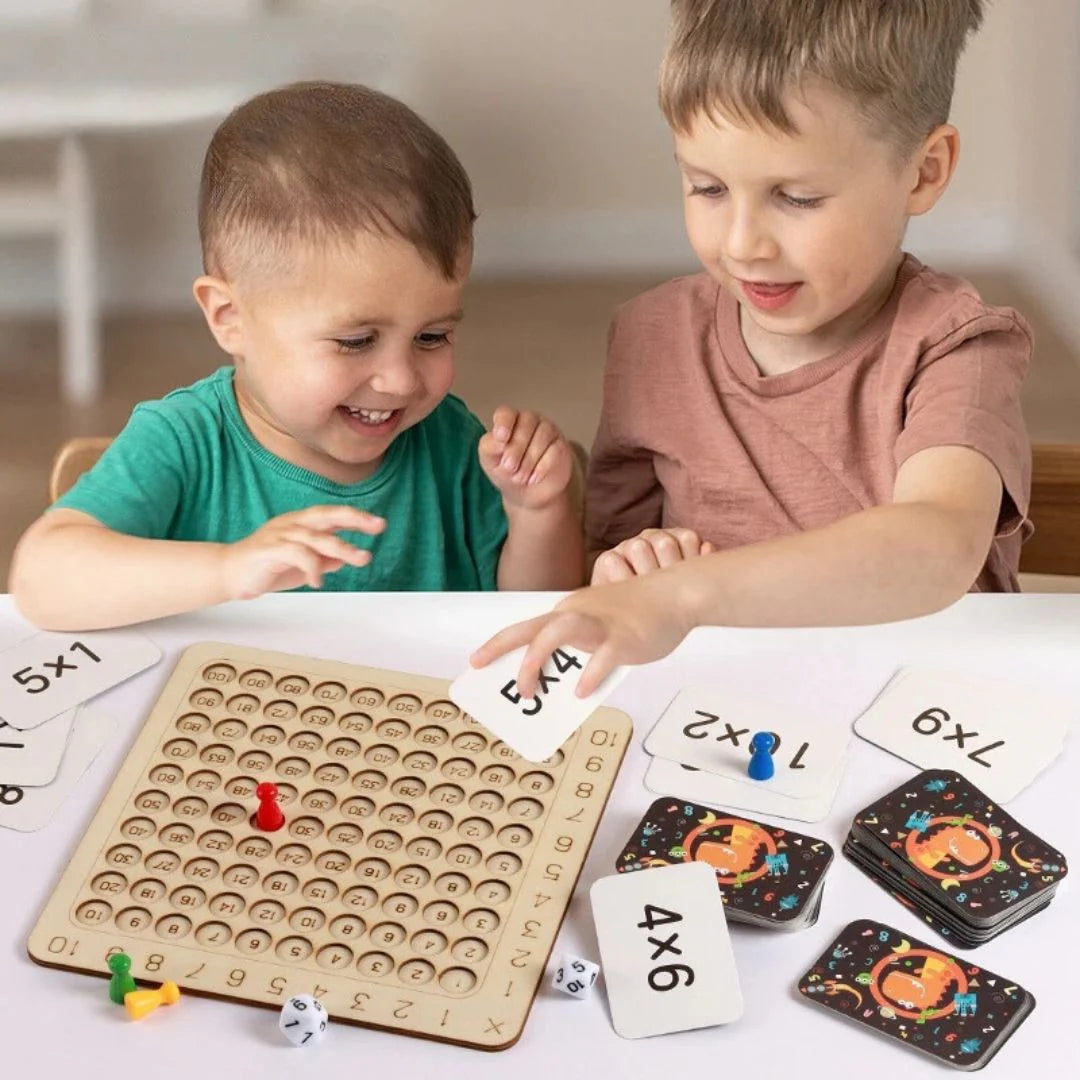 Montessori-Mathe-Brettspiel für Kinder – Spielerisch Rechnen Lernen