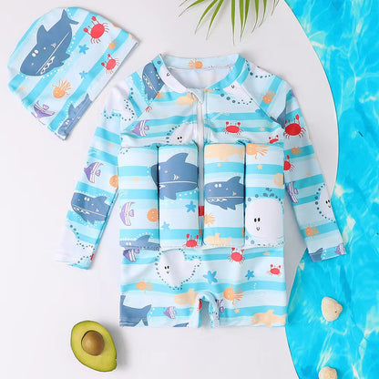 Kinder-Schwimmanzug mit Auftrieb – Sicheres Schwimmenlernen